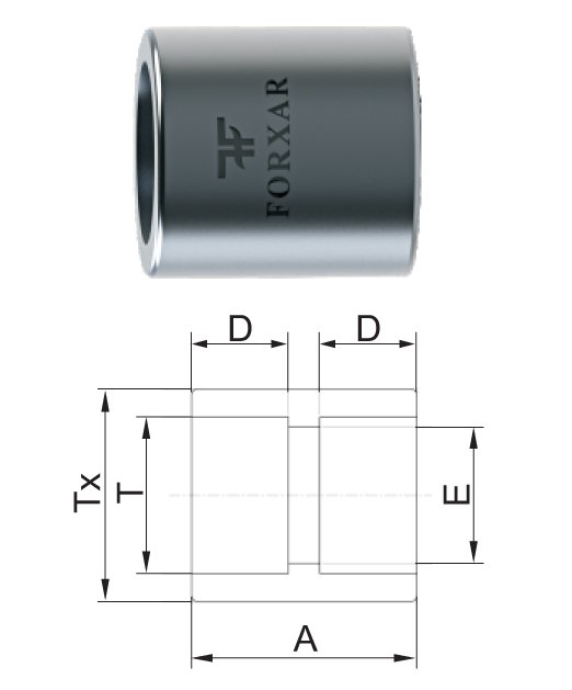 Hex Weld Fitting image
